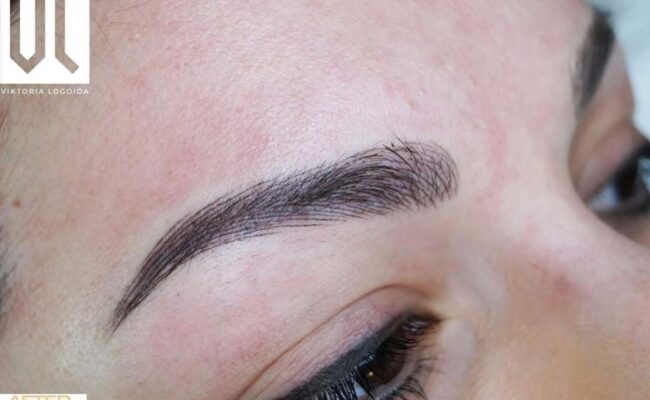 cordo di microblading per sopracciglia